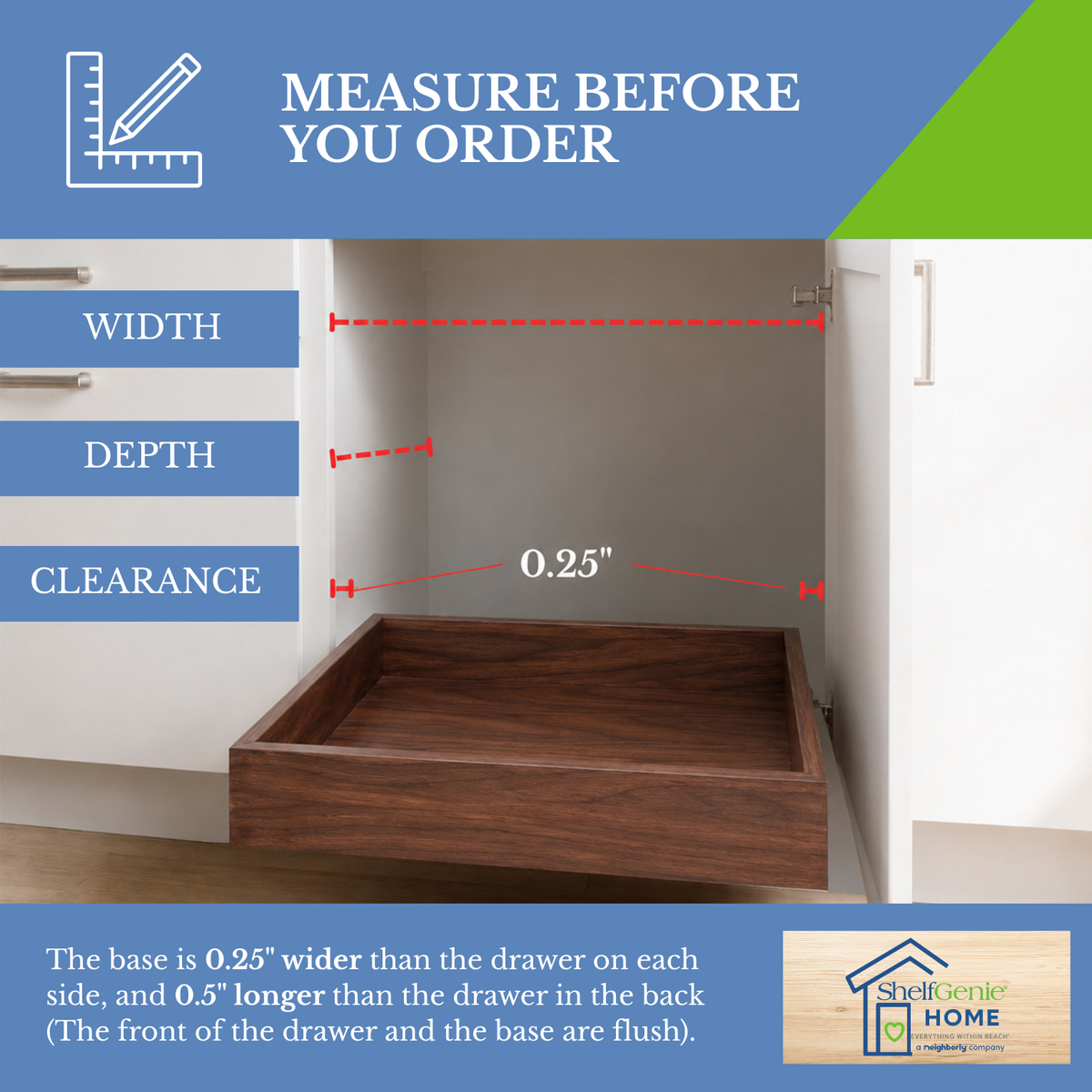 EasyGlide Pull-Out Drawer Organizer
